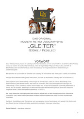 Dexter Bikes GLEITER DBF 2.35 Betriebsanleitung