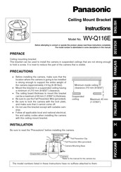 Panasonic WV-Q116E Handbuch