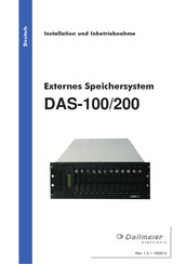 Dallmeier electronic DAS-200 Installation Und Inbetriebnahme