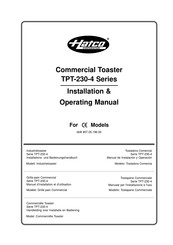 Hatco TPT-230-4 Serie Installations- Und Bedienungshandbuch