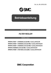 SMC AW40K-06-B series Betriebsanleitung