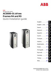Abb ACS880-01 Kurzanleitung Für Die Installation
