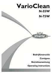 Vivaria VarioClean N-75W Betriebsanweisung