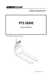 Adam Equipment PTS-Serie Bedienungsanleitung