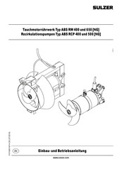 Sulzer ABS RW 650 Einbau- Und Betriebsanleitung