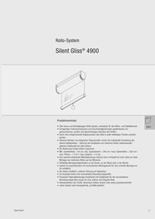 Silent Gliss 4900 Handbuch