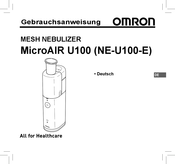 Omron MicroAIR U100 Gebrauchsanweisung