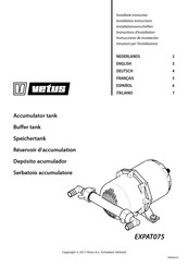 Vetus EXPAT075 Installationsvorschriften