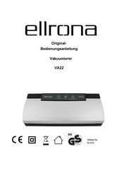 Ellrona VA22 Original Bedienungsanleitung