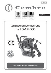 Cembre LD-1P-ECO-Serie Bedienungsanleitung