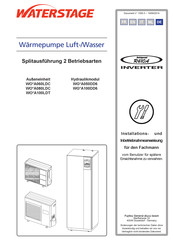 Fujitsu Waterstage Comfort 8 Installations- Und Inbetriebnahmeanweisung Für Den Fachmann