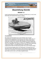 Modellbautechnik Kuhlmann Atomite Bauanleitung