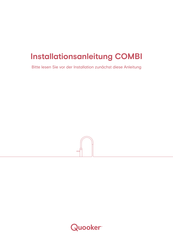Quooker COMBI-Serie Installationsanleitung