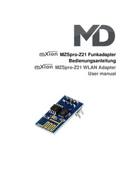 MD mXion MZSpro-Z21 Bedienungsanleitung