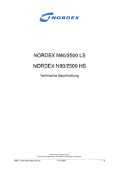 Nordex N90/2500 HS Technische Beschreibung