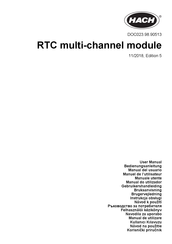 Hach RTC112 SD Bedienungsanleitung