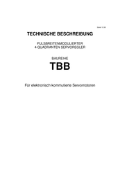 BB TBB120/8 Technische Beschreibung