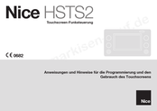 Nice HSTS2 Anweisungen Und Hinweise Für Die Programmierung Und Den Gebrauch