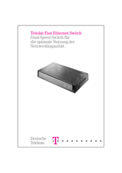 T-Mobile Teledat Fast Ethernet Switch Handbuch