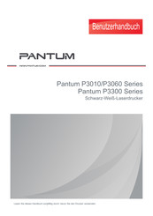 Pantum P3060DW series Benutzerhandbuch