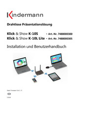 Kindermann Klick & Show K-10L Lite Installations- Und Benutzerhandbuch