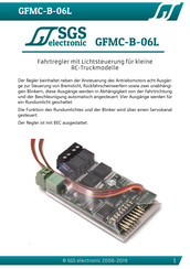 sgs-electronic GFMC-B-06L Gebrauchshinweise