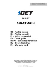 Iget SMART G81H Schnelles Handbuch