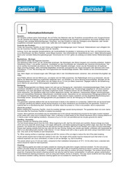 Duscholux PANELLE Information