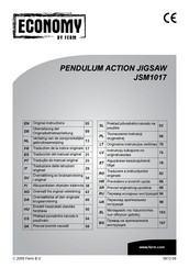 Ferm ECONOMY JSM1017 Bersetzung Der Originalbetriebsanleitung