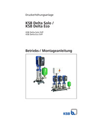 KSB Delta Solo SVP Betriebs- Und Montageanleitung