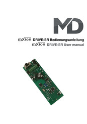 MD mXion DRIVE-SR Bedienungsanleitung