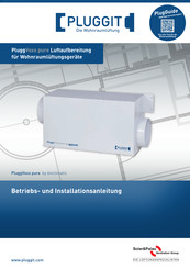 Pluggit PluggVoxx pure by bioclimatic Betriebs Und Installationsanleitung