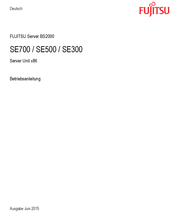 Fujitsu SE series Betriebsanleitung