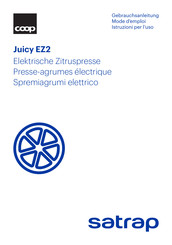 Satrap Juicy EZ2 Gebrauchsanleitung