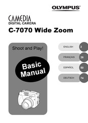 Olympus CAMEDIA C-7070 Wide Zoom Einfache Anleitung