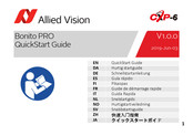 Allied Vision Bonito PRO Schnellstartanleitung