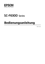 Epson SC-F6300 Serie Bedienungsanleitung