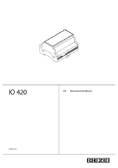 GEZE IO 420 Benutzerhandbuch