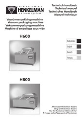 henkelman H600 Technisches Handbuch
