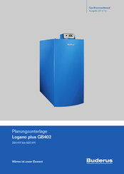 Buderus Logano plus GB402-620-9 Planungsunterlage
