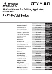 Mitsubishi Electric CITY MULTI PKFY-P VLM Serie Bedienungshandbuch