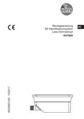 IFM ANT600 Montageanleitung