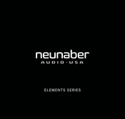 Neunaber ELEMENTS serie Benutzerhandbuch