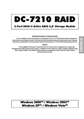 Dawicontrol DC-7210 RAID Handbuch