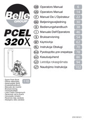 Belle Group PCEL 320X Bedienungshandbuch