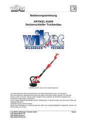 WilTec 61055 Bedienungsanleitung