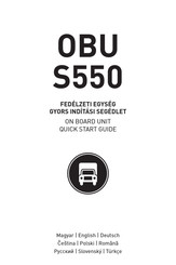 iCell OBU S550 Schnellstartanleitung
