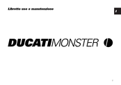 Ducati MONSTER Anleitung- Und Instandhaltungsheft