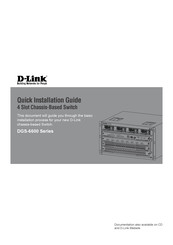 D-Link DGS-6600-PWR Schnellinstallationsanleitung