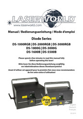 Laserworld DS-3000RGB Bedienungsanleitung
